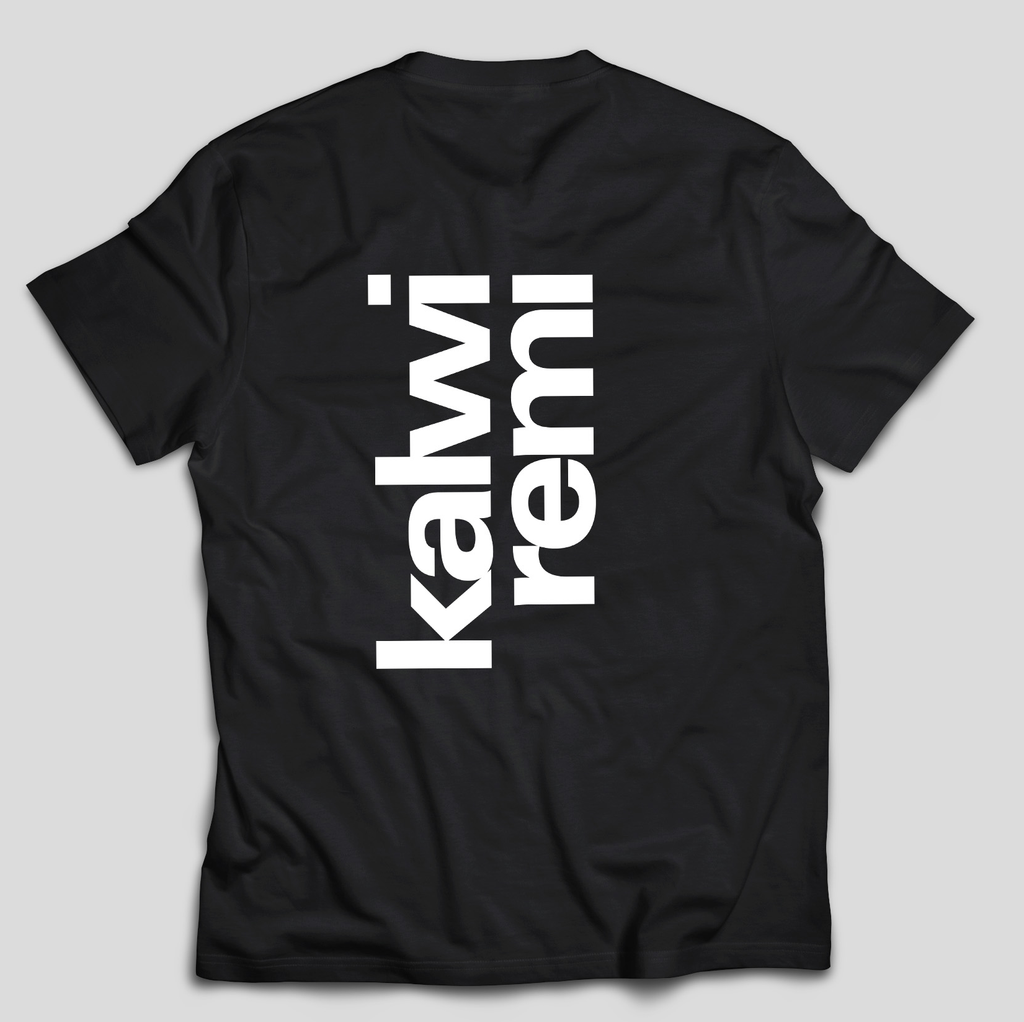 Kalwi & Remi Black Back Logo